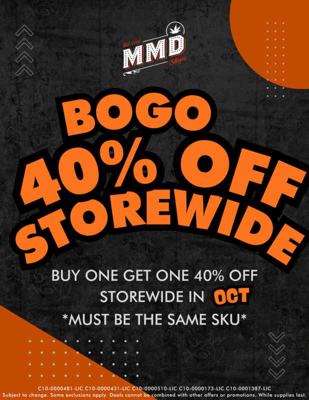 Ca Bogo 40% Off Oct