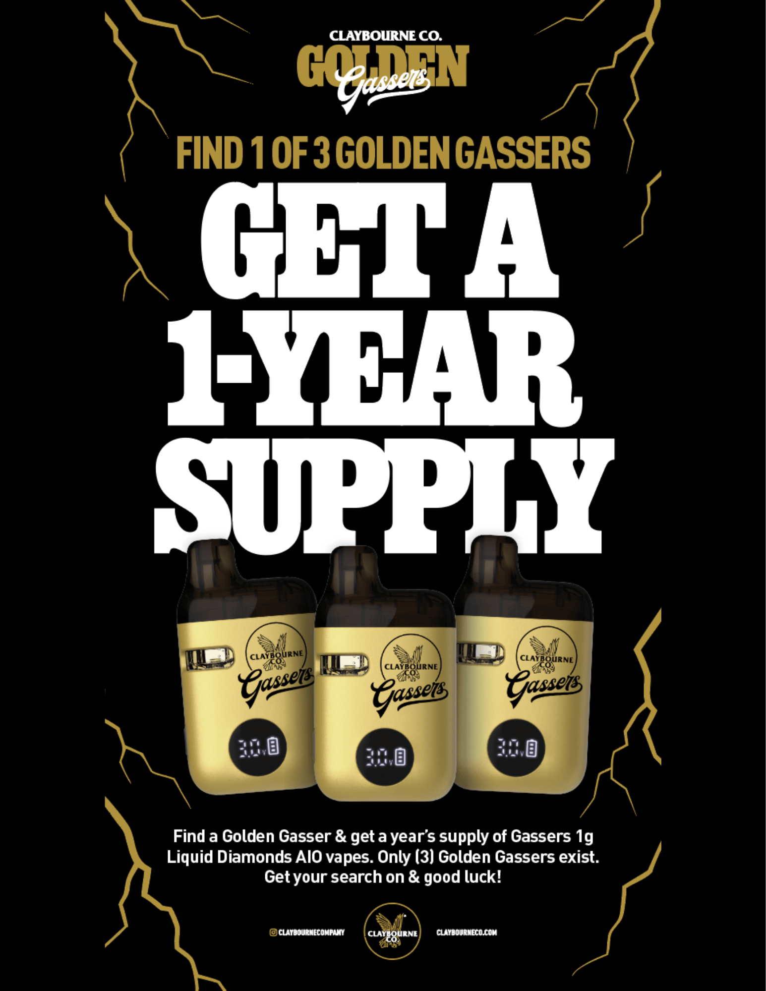 Claybourne Golden Gasser