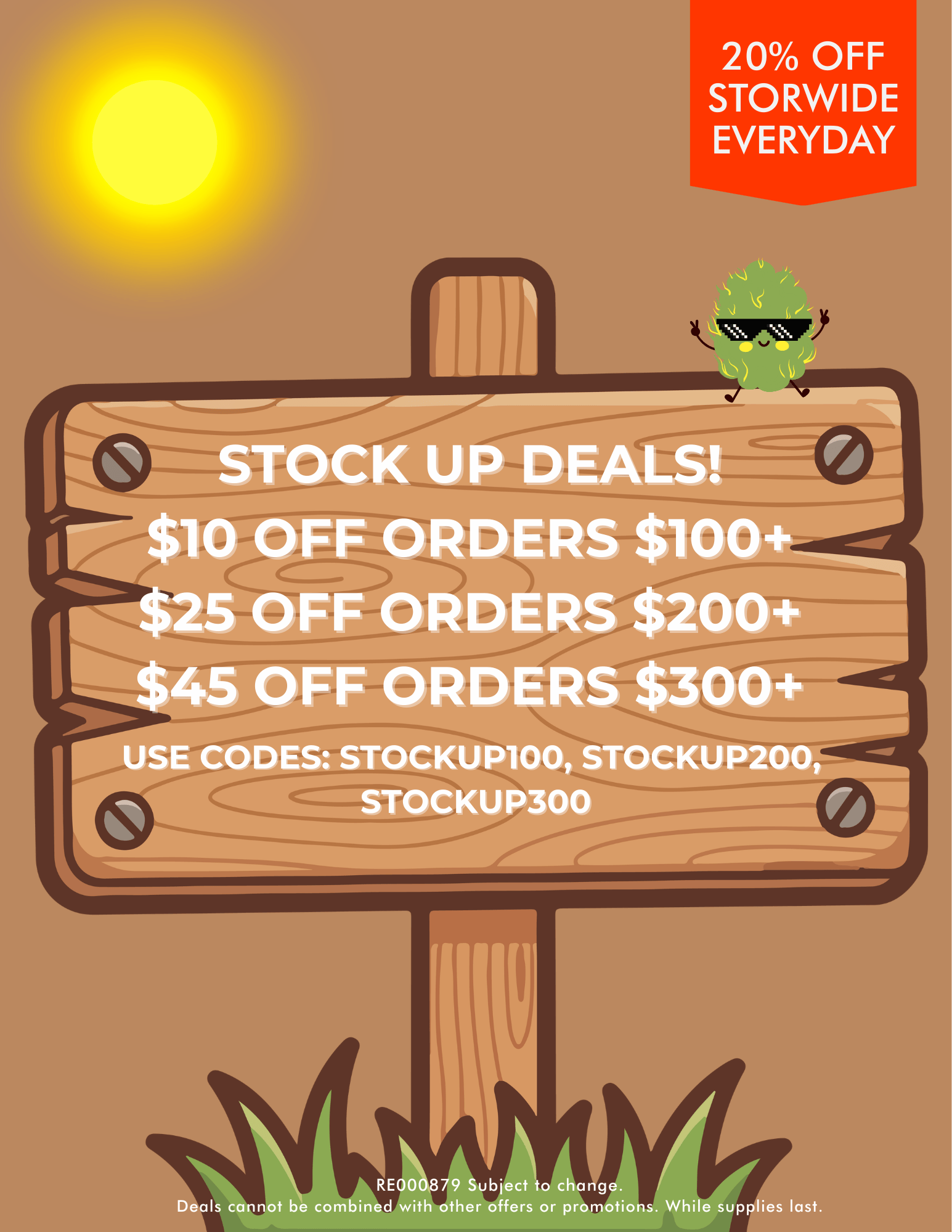 Spring Summer Stock Up