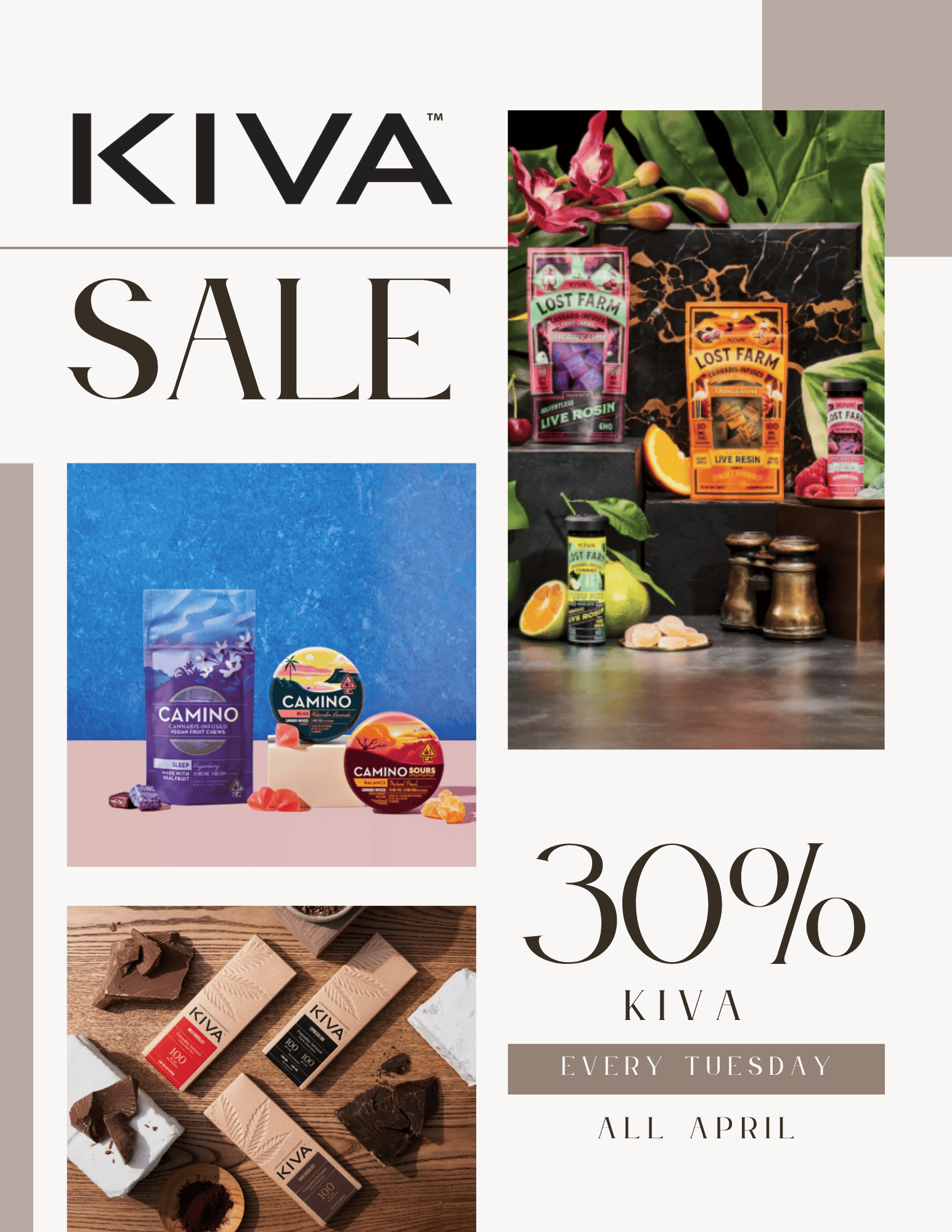 Kiva 30% OFF