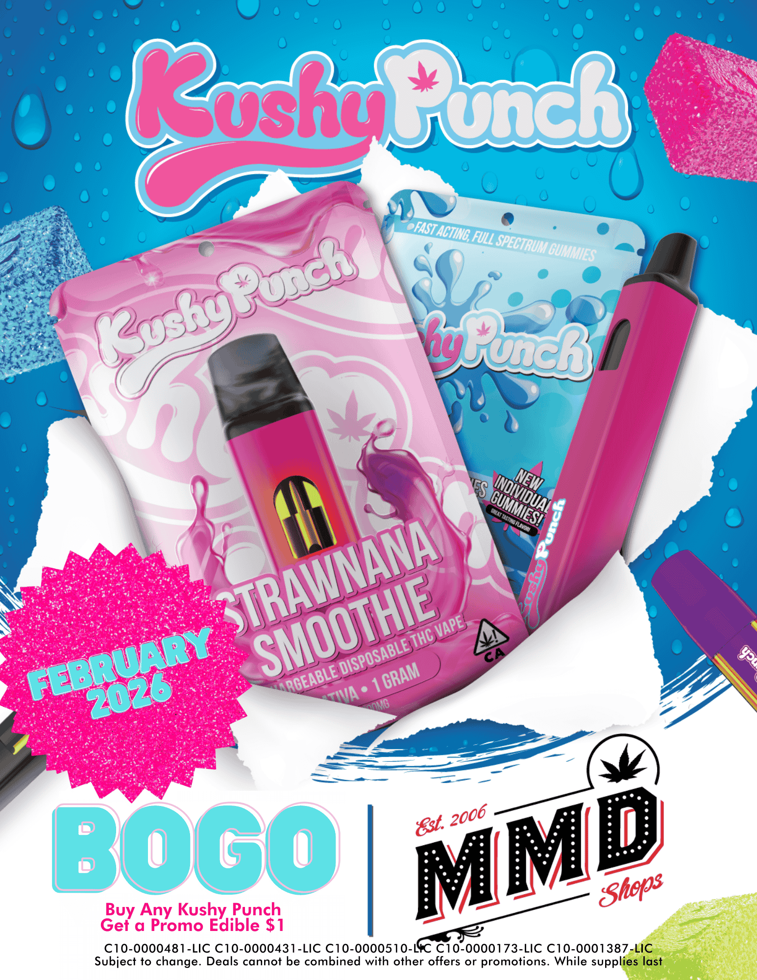 Kushy Punch Feb Bogo