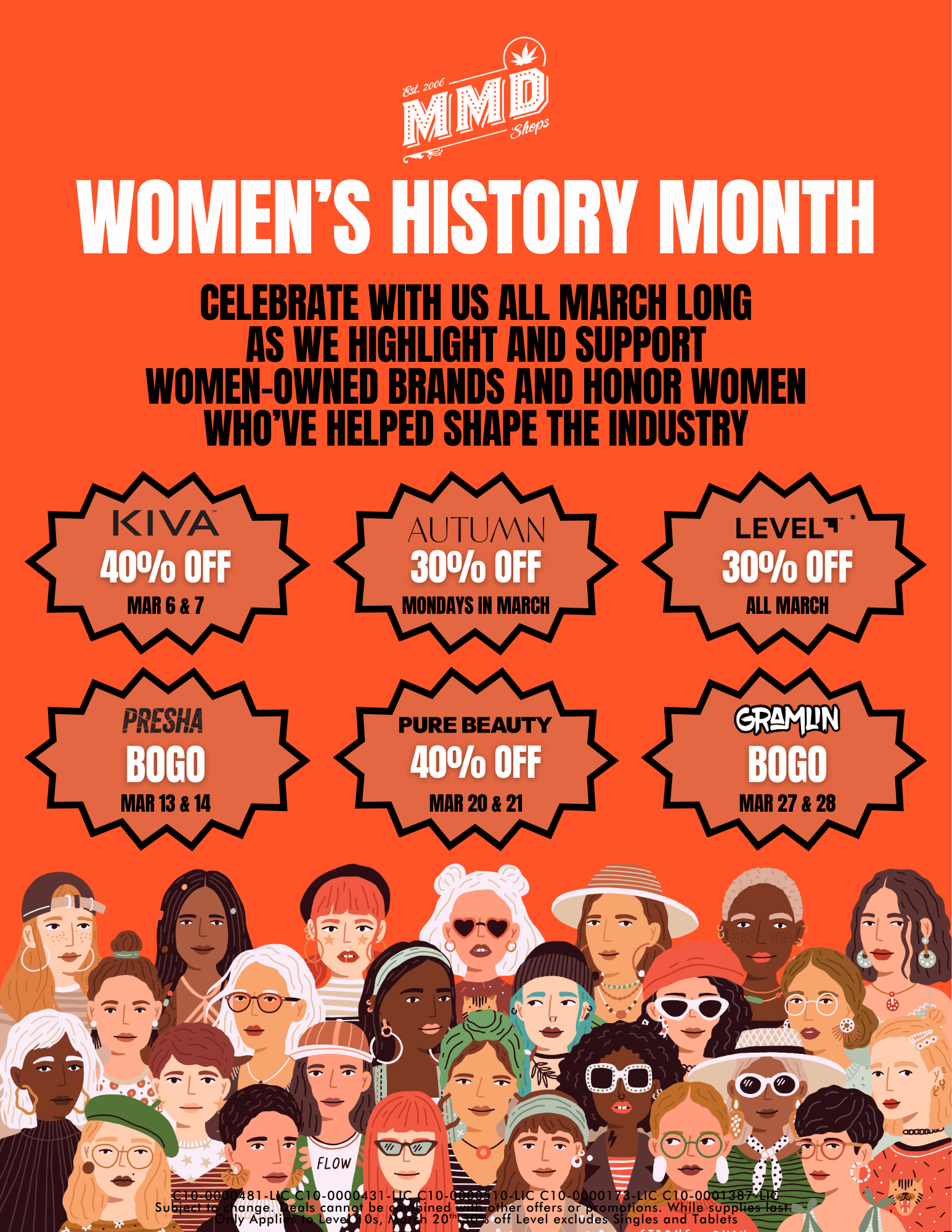 Women's History Month Deals 2026