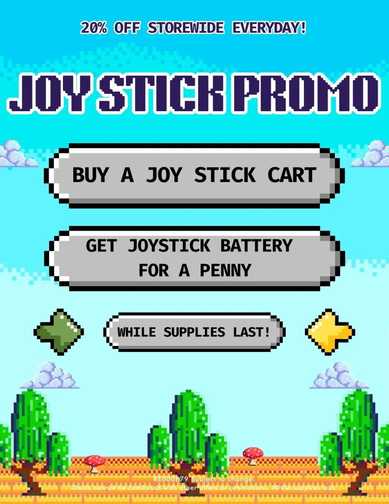 Joy Stick August Promo