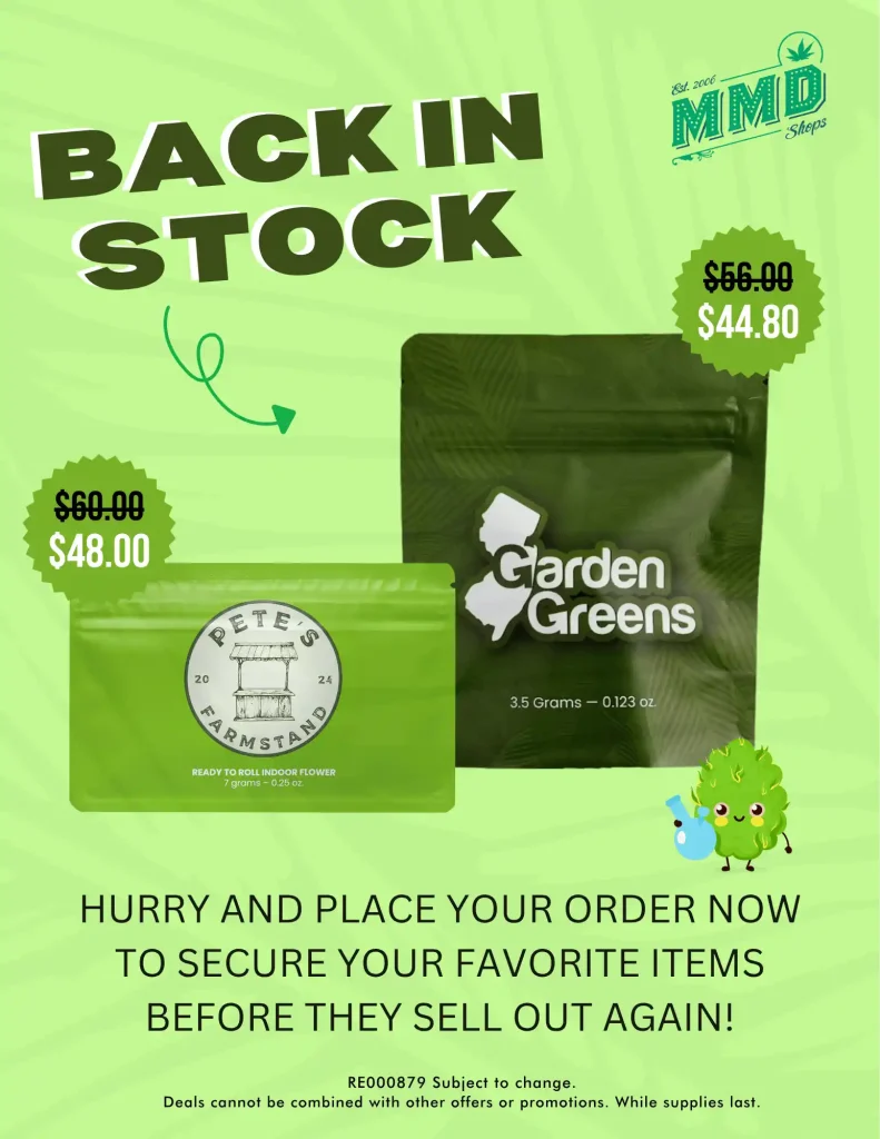 Garden Greens Back in Stock Flyer (2)