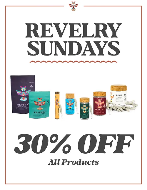 Revelry Sundays 30 OFF